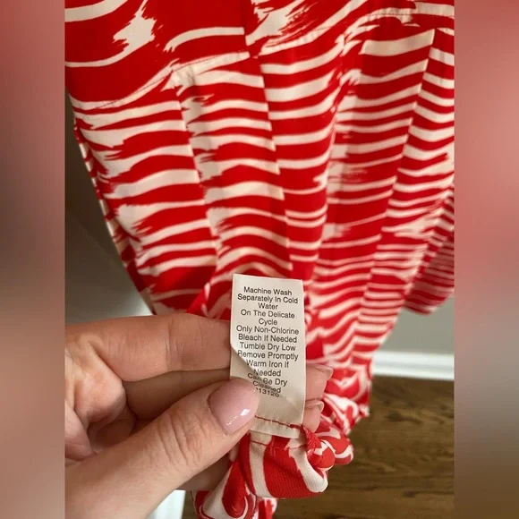 CAbi dress red white - Picture 9 of 11